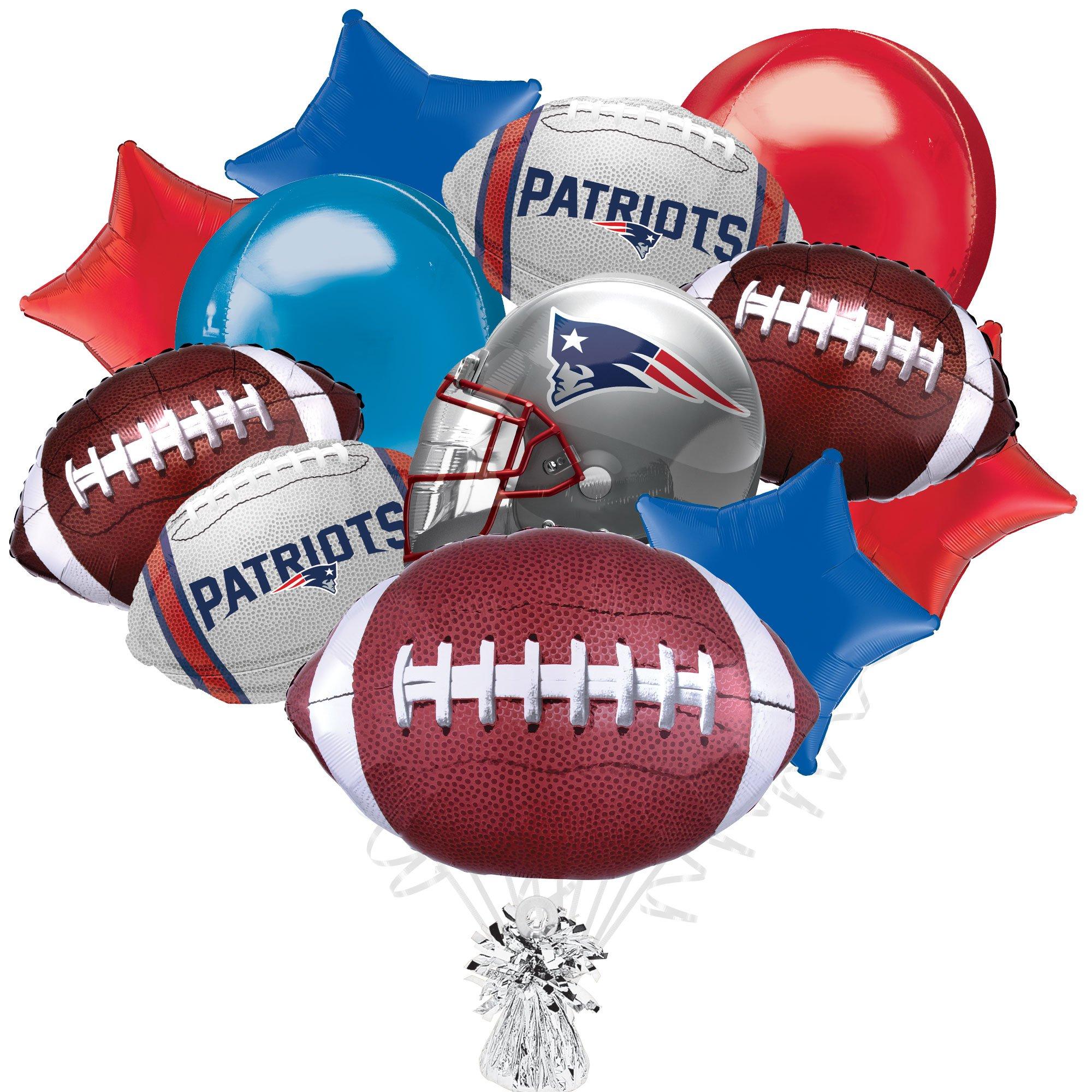 New England Patriots Foil Balloon Bouquet